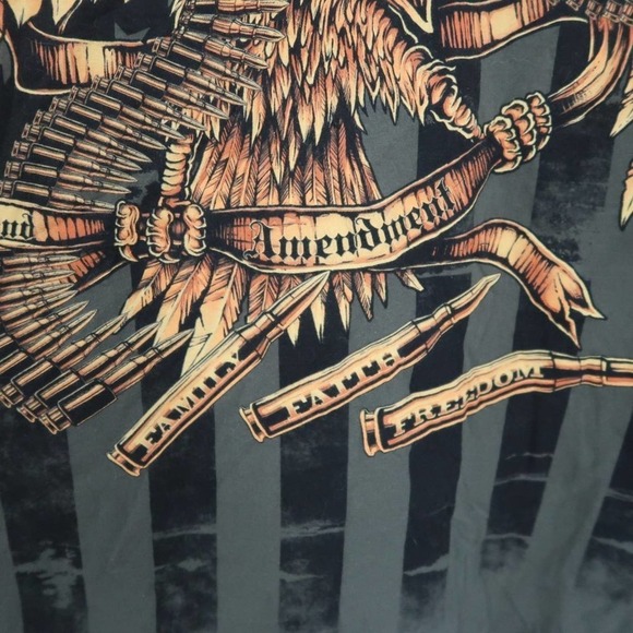 Gunfighter Wear Men's Short Sleeve T-Shirt These I'll Defend: 2nd Amendment 2XL - Picture 4 of 8